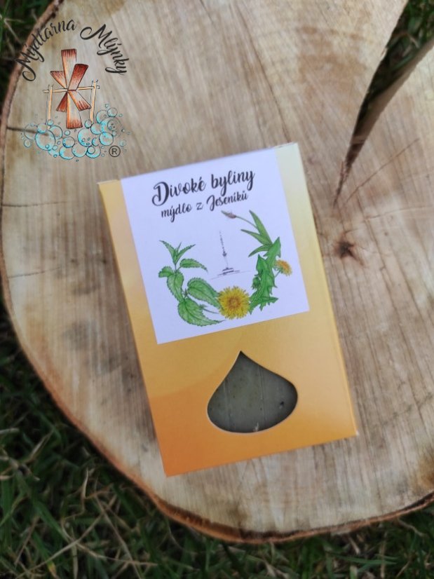 Divoké byliny - mýdlo z Jeseníků