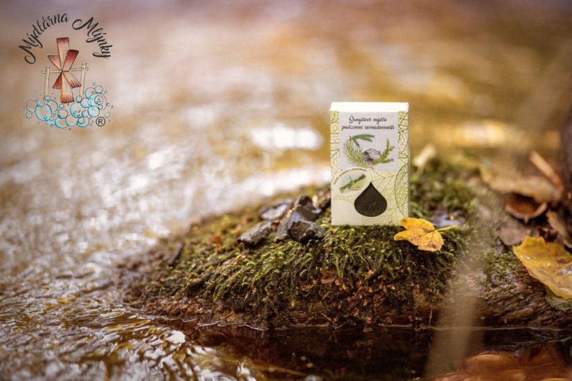 Šungitové mýdlo podzimní rovnodennosti