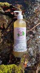 Přírodní tekuté mýdlo Pelargonie